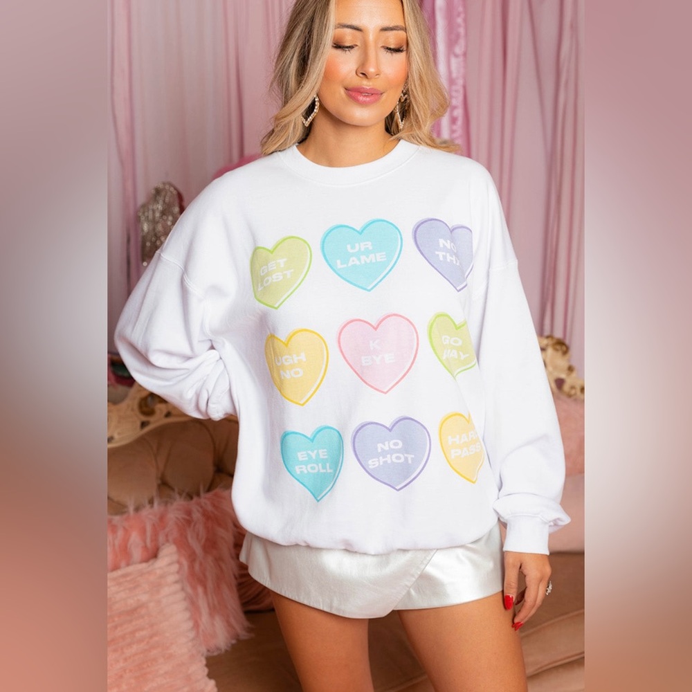 NWT Buddy Love: Devon Sour Sweatshirt Size Medium